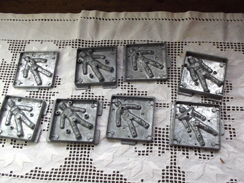 Moules metalliques pour - metalliques,