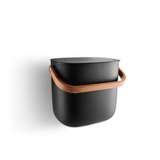 Eva Solo Poubelle Reflect Poubelle en plastique Bambou Black 6L