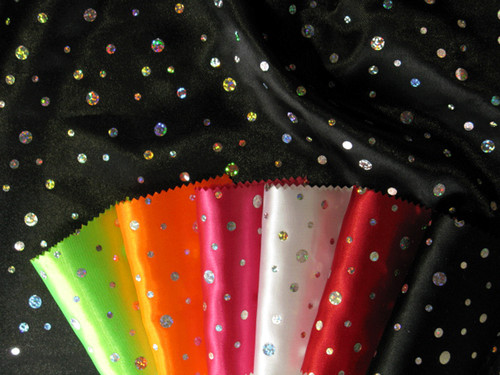 Hologramme sequin satin tissu - hologramme,