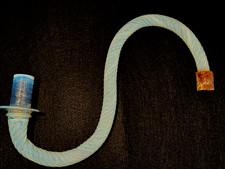 BRAS DE LAMPE, VERRE OPALE