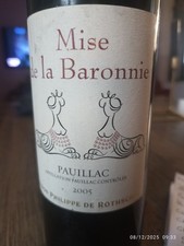 vin rouge Baron Philippe de