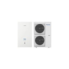 Ensemble de Pompe à Chaleur Air/Eau 9kW PANASONIC Aquaréa T-Cap Bi-Bloc Monopha