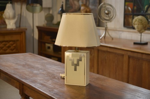 Lampe style art déco - déco, 1970's