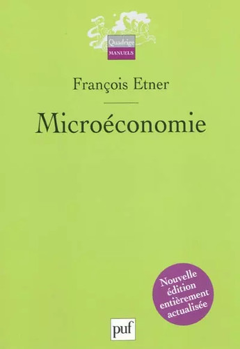 Microéconomie françois - microéconomie,,
