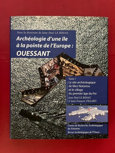 Livre archéologie une île - d'une,
