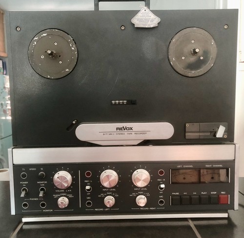 Magnétophone revox mk ii - magnétophone,