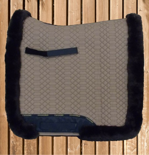 Euroriding lambskin saddle pad