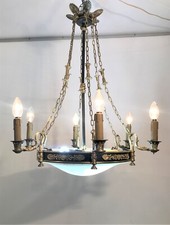 Lustre de style Empire bronze