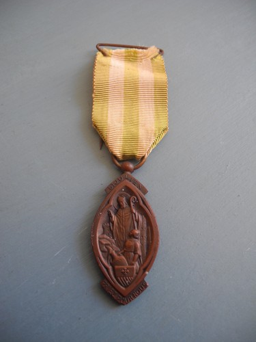 Médaille bronze diocèse mans - médaille,