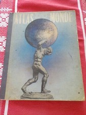 ATLAS du MONDE - Compagnie Française "Atlas" Paris - 1936 –