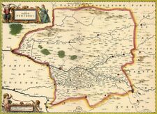Reproduction carte ancienne - Périgord XVIIè