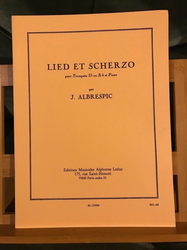 Albrespic lied scherzo - et,