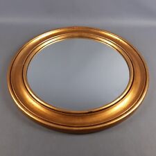 Miroir Rond Cadre En Bois Doré Miroir De Collection Vintage Années 60