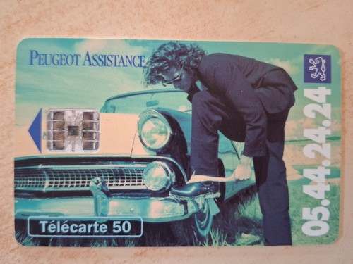 Rare télécarte peugeot - télécarte,