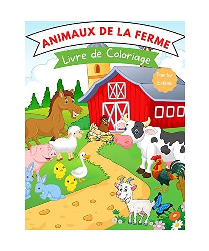 Livre coloriage des animaux - de,