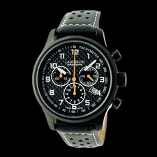 Landeron Chronographe Black