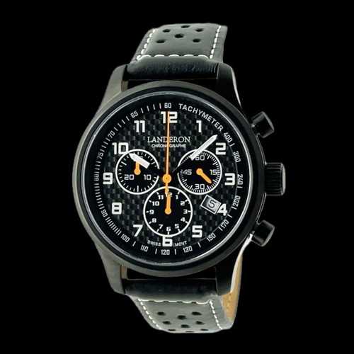 Landeron chronographe black - landeron,