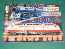 Catalogue ROCO  trains miniature News 2003