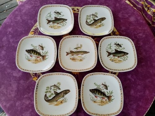 Assiettes plates carrées - assiettes, à