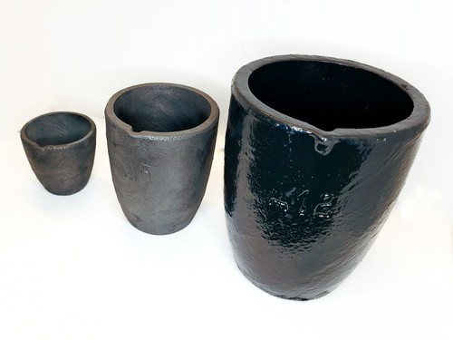Graphite creuset pour - creuset, métal