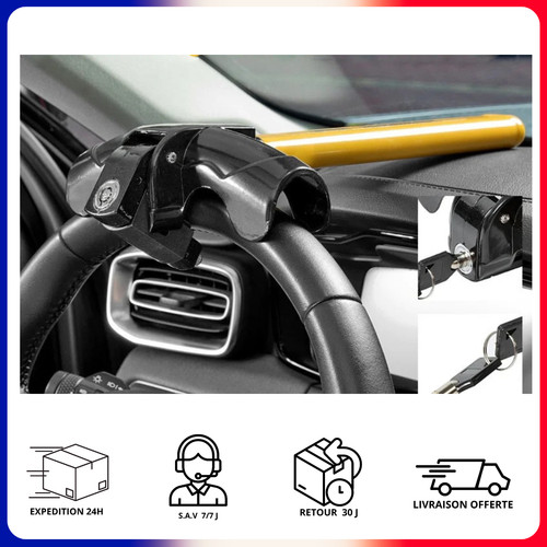 Antivol volant voiture camion - antivol,