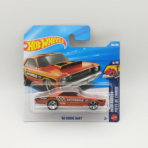 Hot wheels dodge dart - hot, 1/64