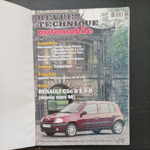 Revue technique renault - revue,