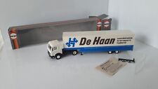 HERPA 811260  CAMION SEMI REMORQUE DE HAAN TRANSPORT HOLLAND  TBE/B  HO,  1/87