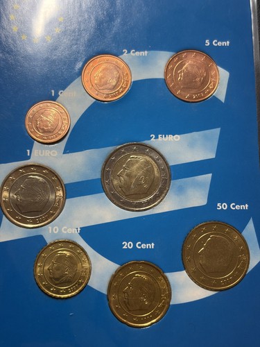 Série pièces euro belgique - série,