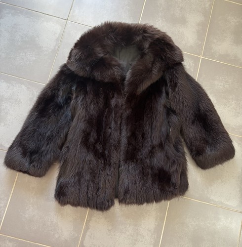 Manteau vintage femme fourrure - vintage,