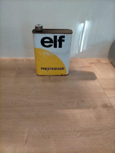 Ancien bidon huile - bidon, elf