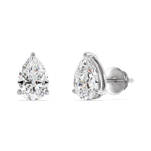 Boucles oreilles or blanc - or,