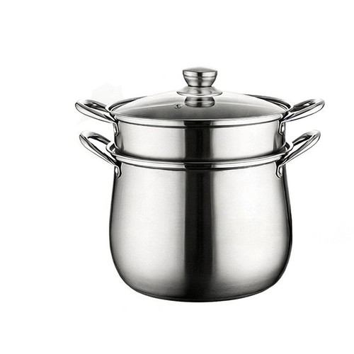 Pot soupe inox cm avec - pot, 22