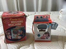Jouet Ancien Vintage Dinette Cuisine Machine a Laver Candy Home Washing Machine
