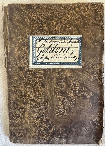 Goldoni sue sedici - le,