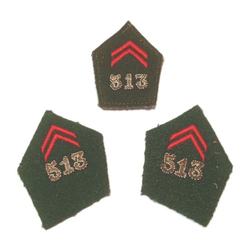 Pattes col sous officier - de,