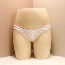 3X String Crotchless En Perles Culottes Transparentes Lingerie Érotique Dentelle