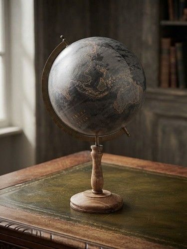 Globe terrestre decoratif
