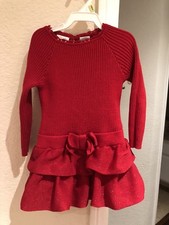 Koala Kids Red Ruffled Knit