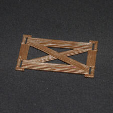 Playmobil safari barrière bois marron 78 mm 4826 6423 