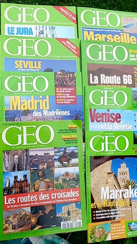 Lot magazines géo dont - géo, des