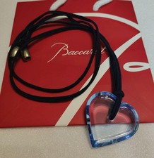 Collier coeur en cristal de