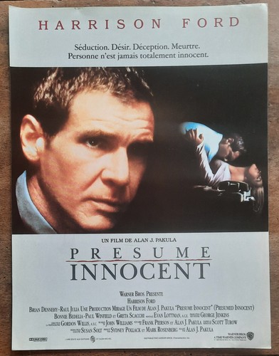 Plaquette presume innocent - presume,