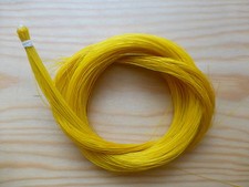 1 Écheveau De Véritable Crin Cheval, Jaune, pour Violon Nœud Ou Autres Usage, GB