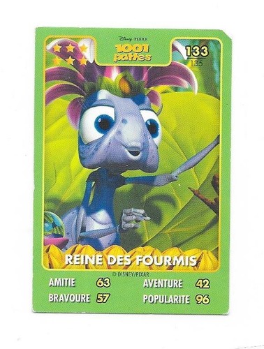 Carte auchan héros disney - carte,