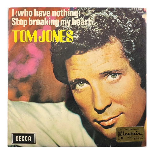 Vinyle tom jones - tom, who