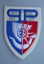Patch ancien Police Nationale EP (école de police)  PP  -grand modèle - écusson