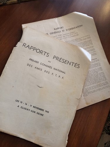 Livre ancien 1945 ftpf - livre,