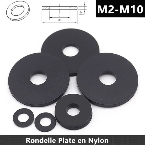 Rondelle plate nylon - plate, m2