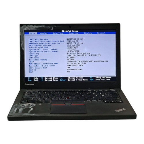 Lenovo thinkpad x250 4300u - x250, i5-4300u